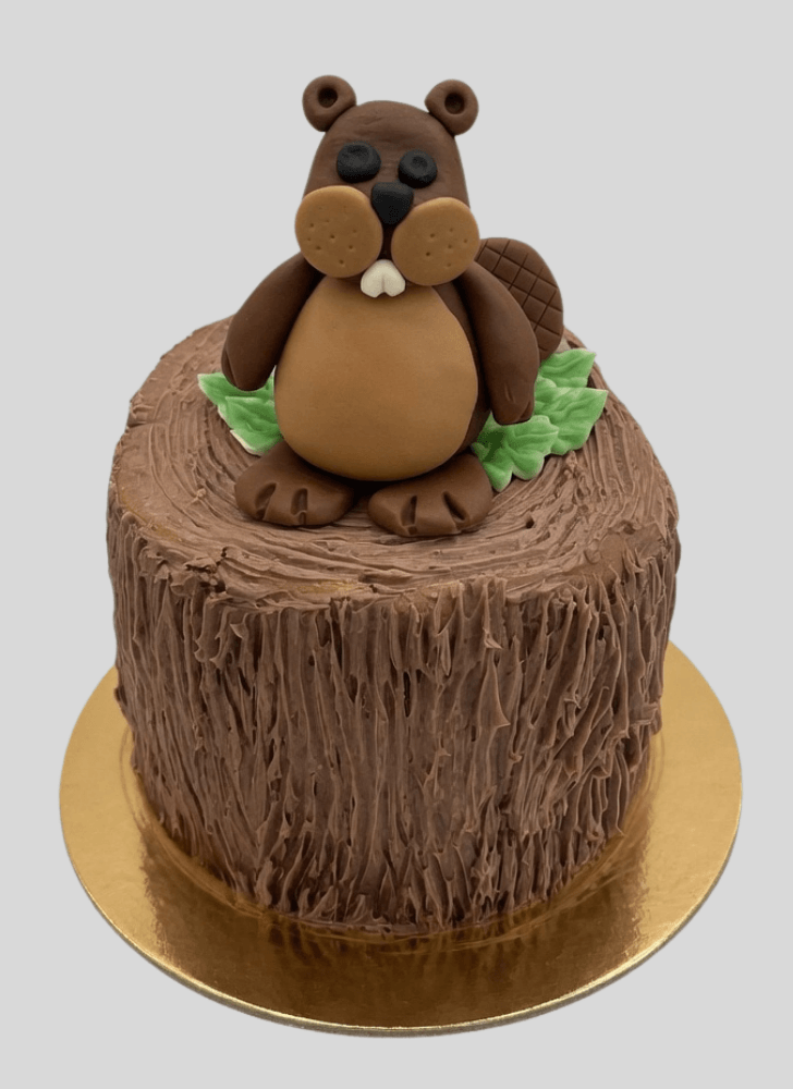 Enthralling Beaver Cake