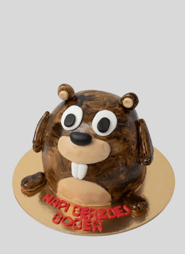 Excellent Beaver Cake