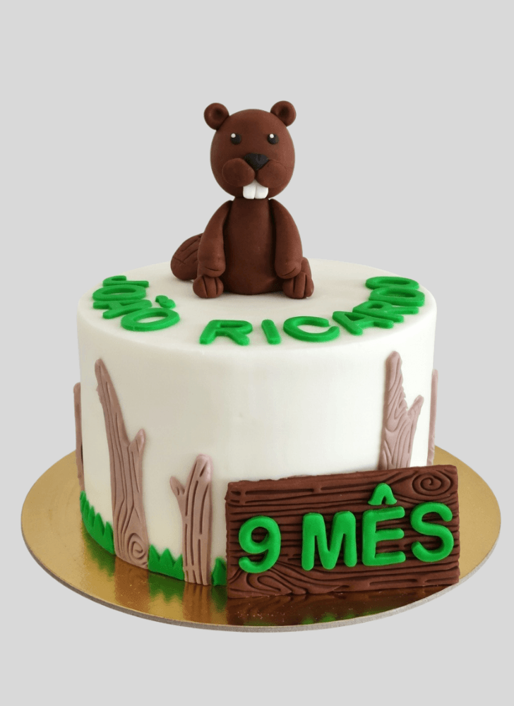 Fascinating Beaver Cake