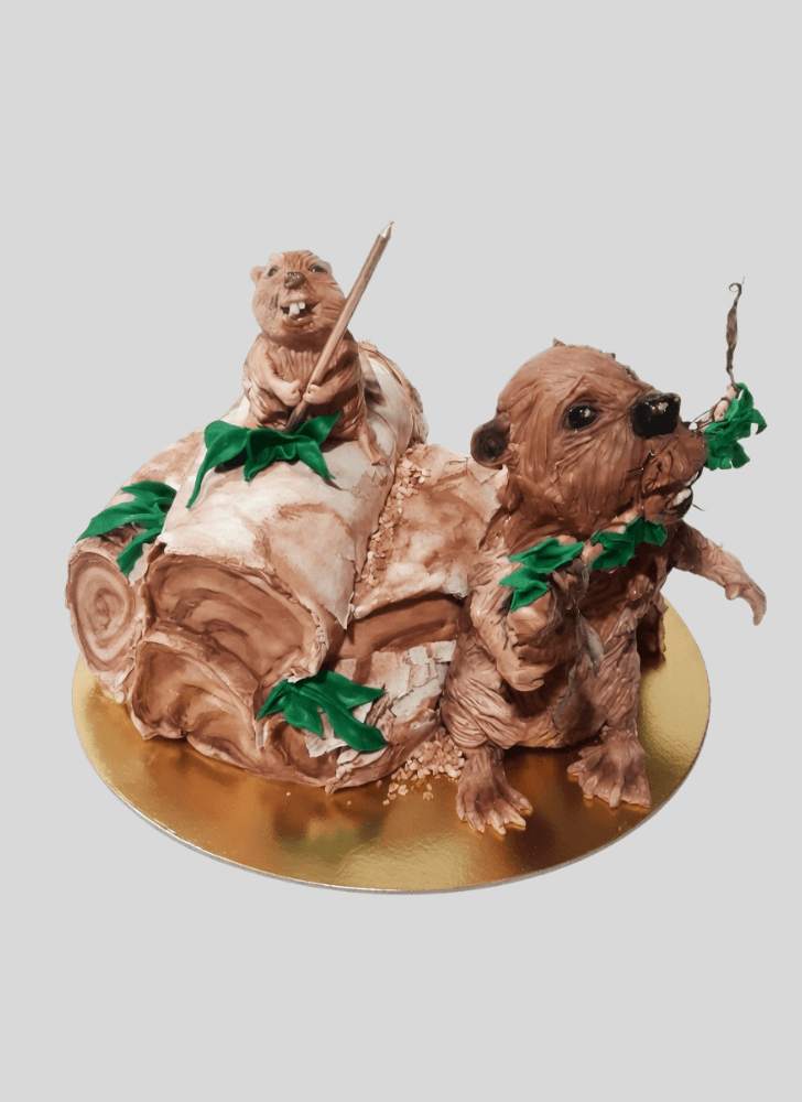 Magnificent Beaver Cake