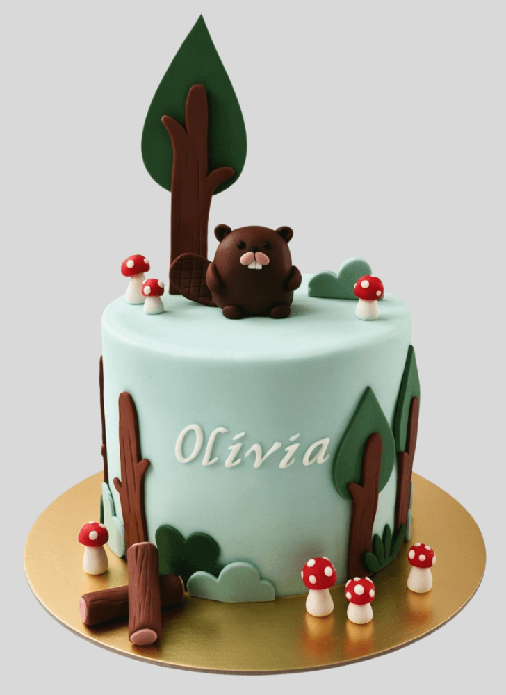 Ravishing Beaver Cake