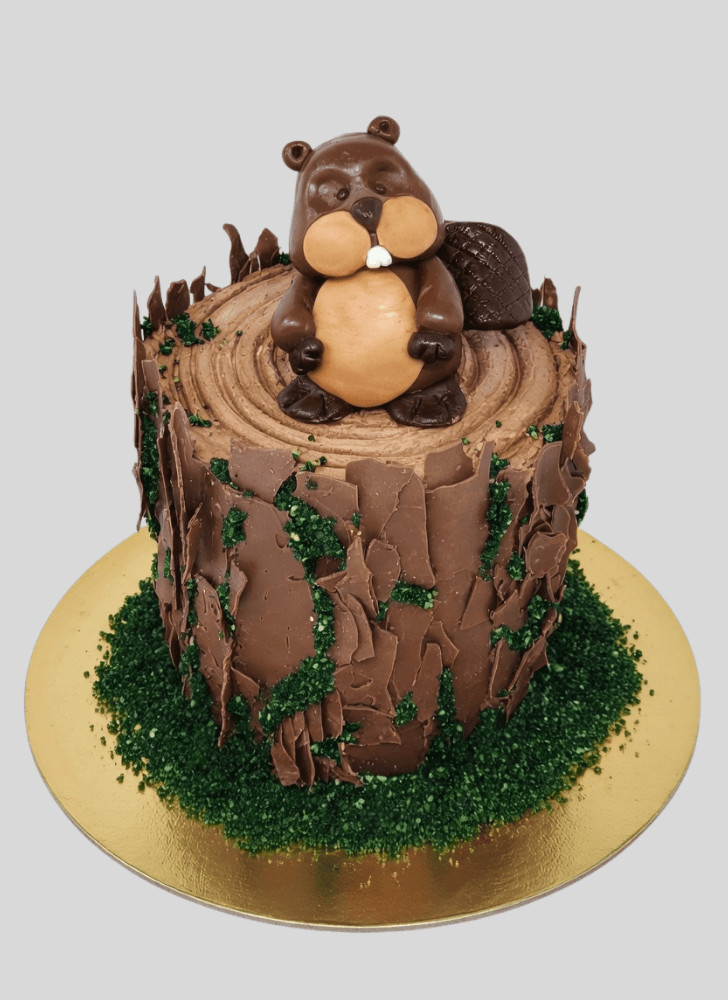 Slightly Beaver Cake