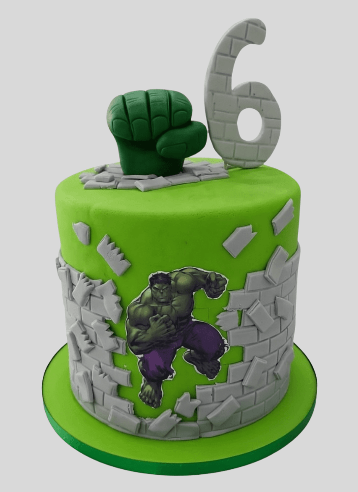 Classy Bruce Banner Cake
