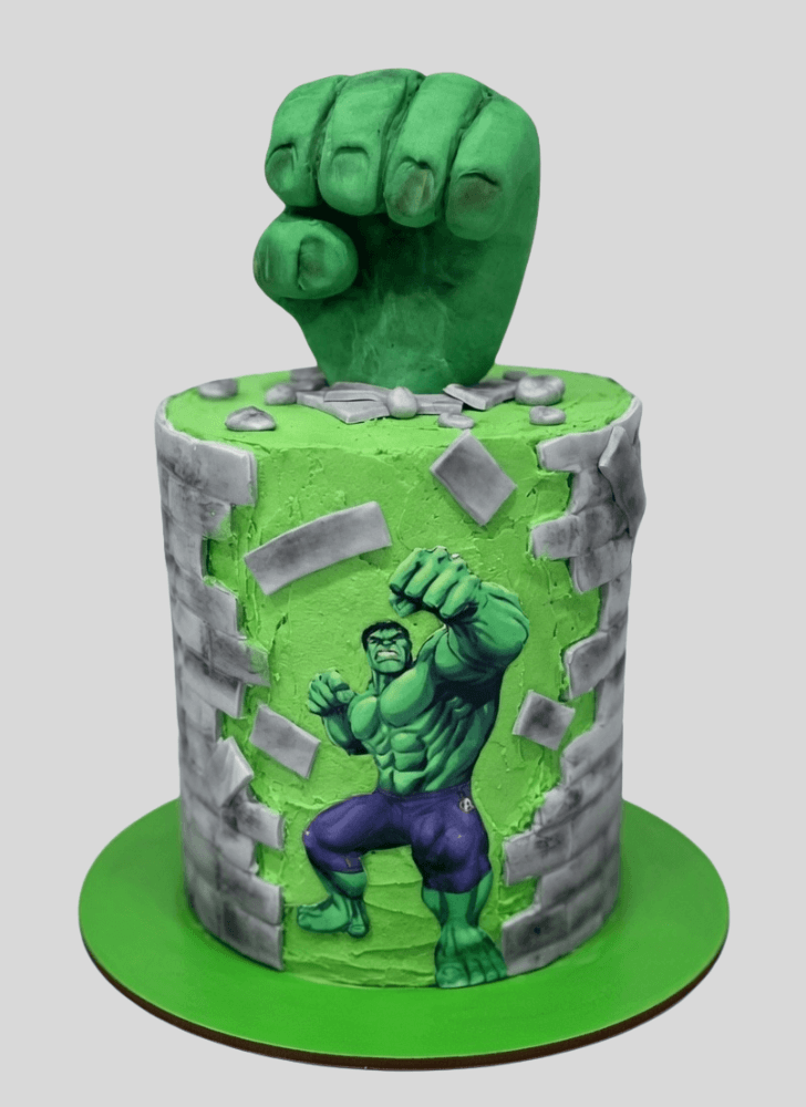 Dazzling Bruce Banner Cake