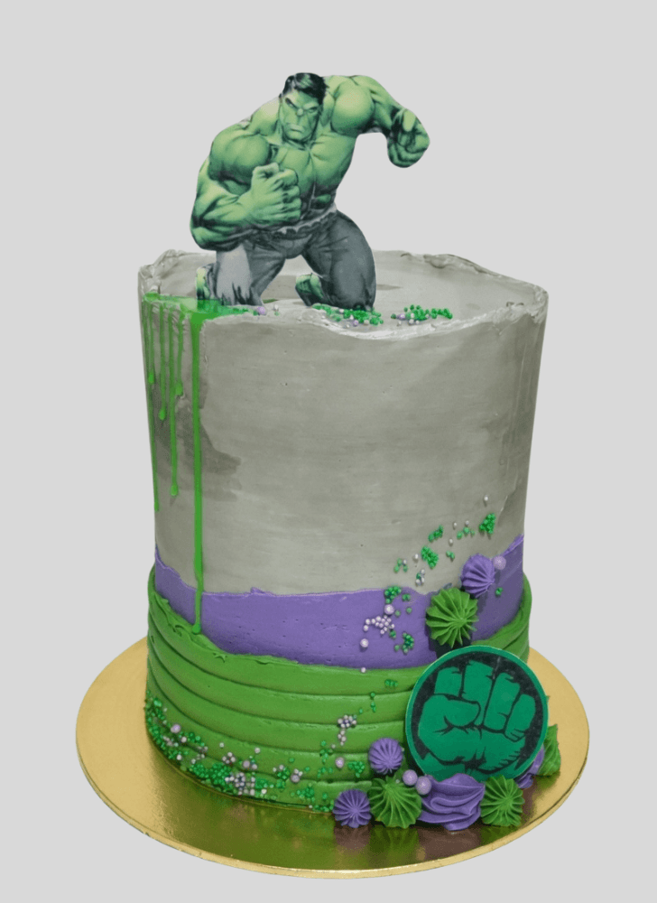 Enthralling Bruce Banner Cake