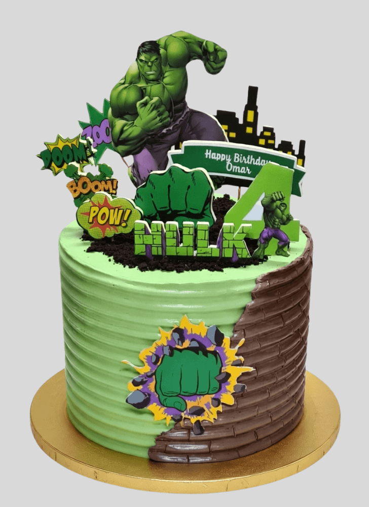 Grand Bruce Banner Cake