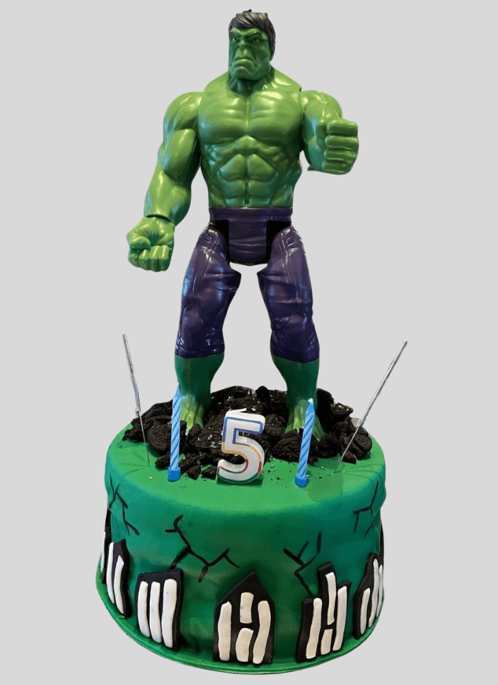 Stunning Bruce Banner Cake