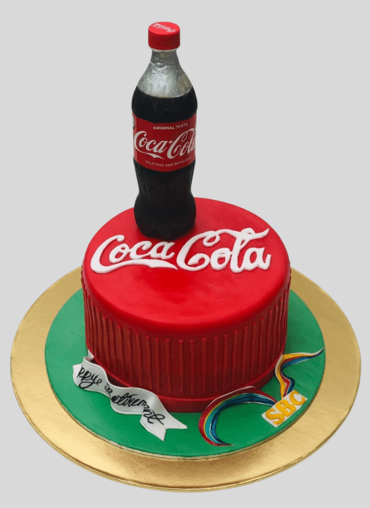 Admirable Coca-Cola Cake Design