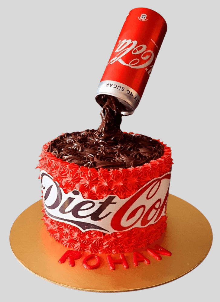 Adorable Coca-Cola Cake