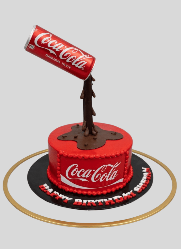 Appealing Coca-Cola Cake