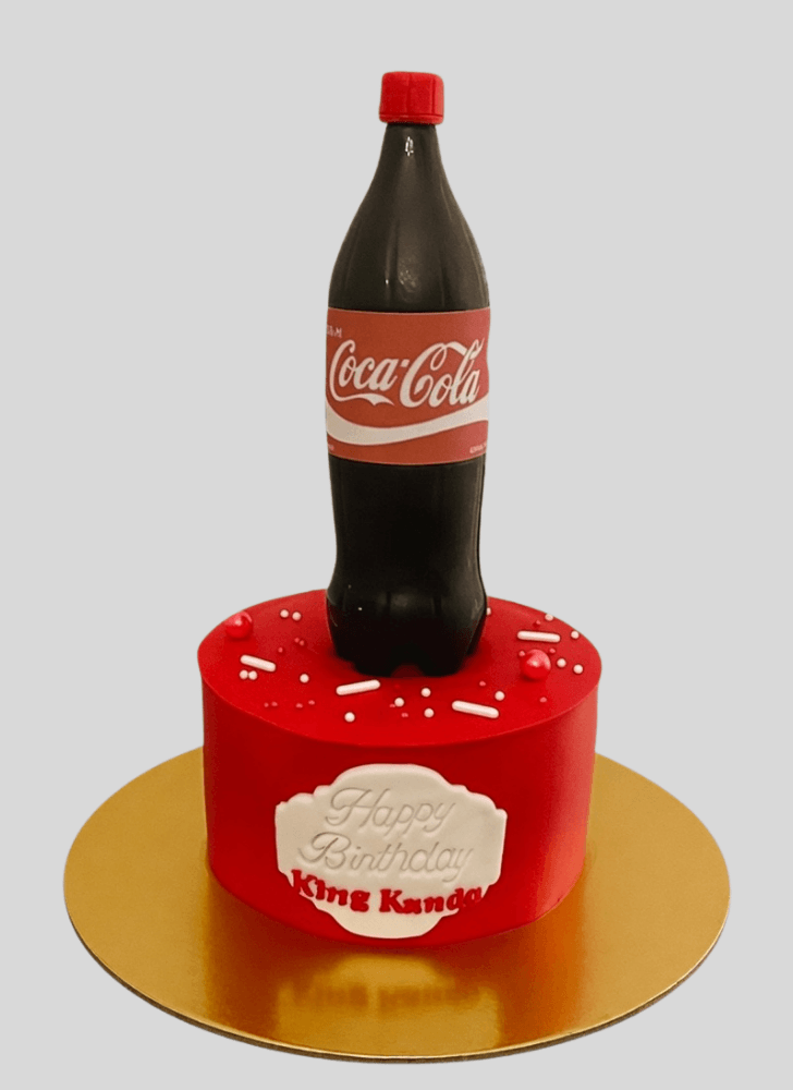 Charming Coca-Cola Cake