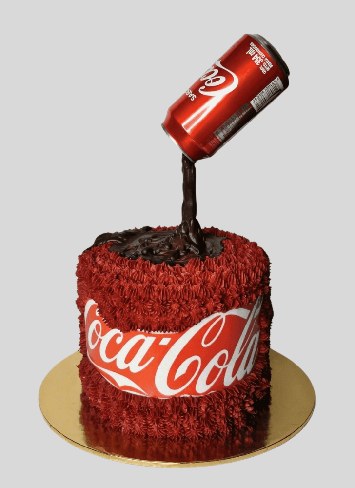 Dazzling Coca-Cola Cake