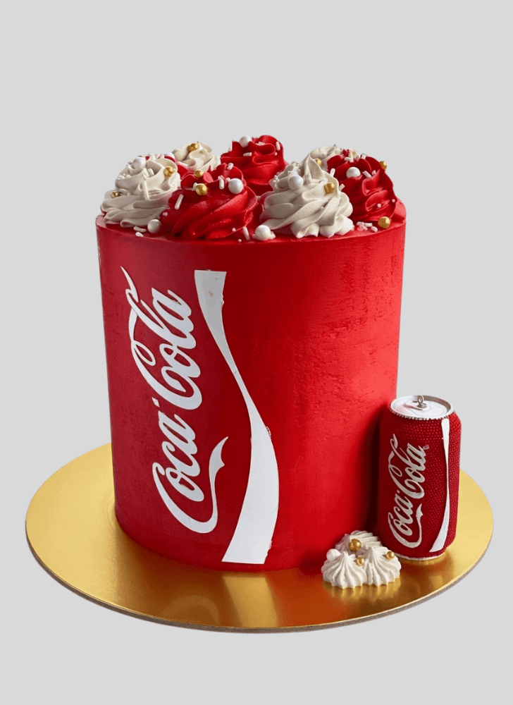 Elegant Coca-Cola Cake