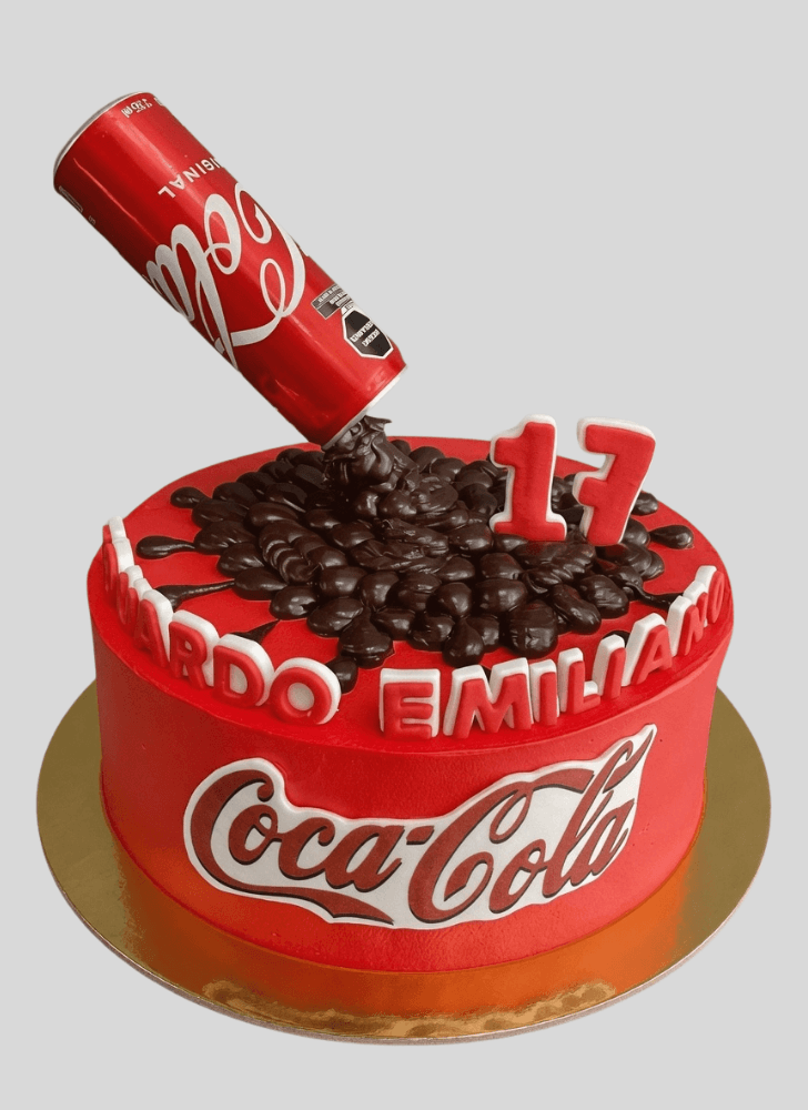 Good Looking Coca-Cola Cake