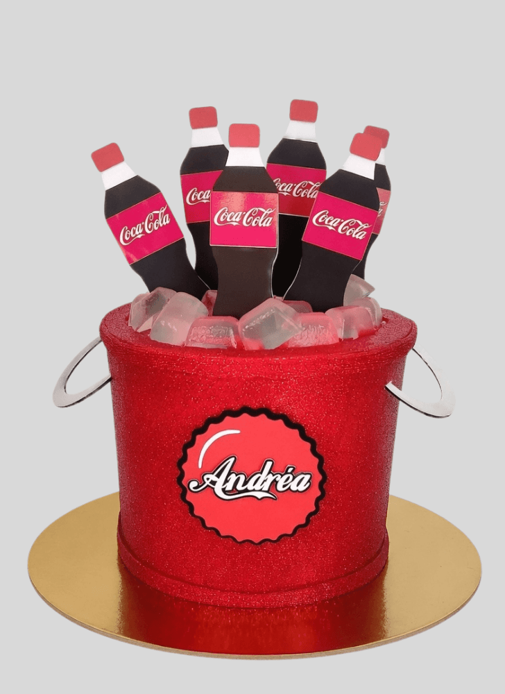 Pretty Coca-Cola Cake