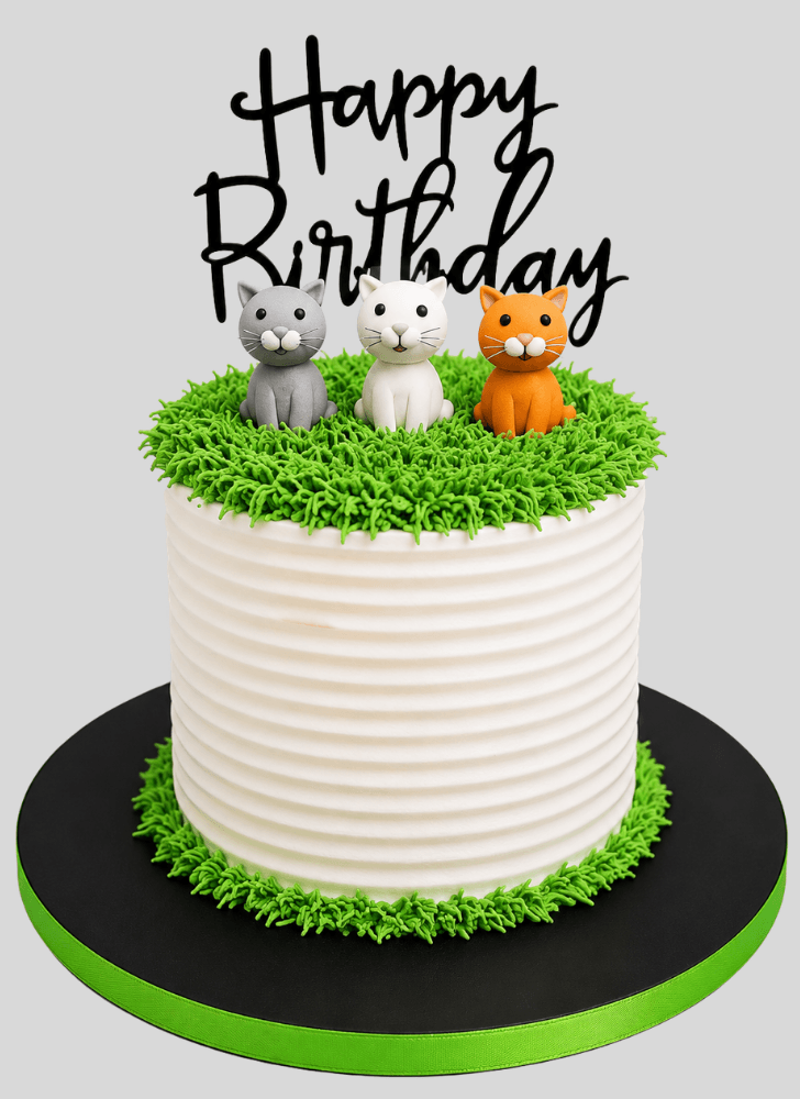 Comely Kitten Cake