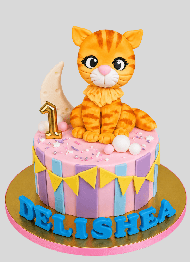 Cute Kitten Cake