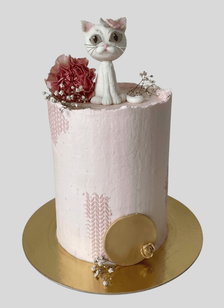 Delicate Kitten Cake