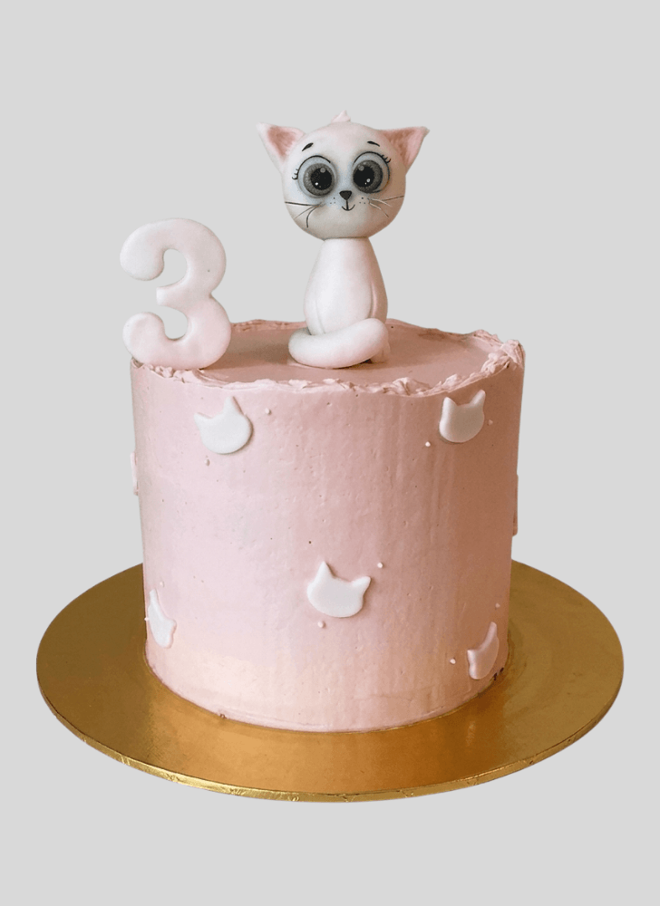 Delightful Kitten Cake