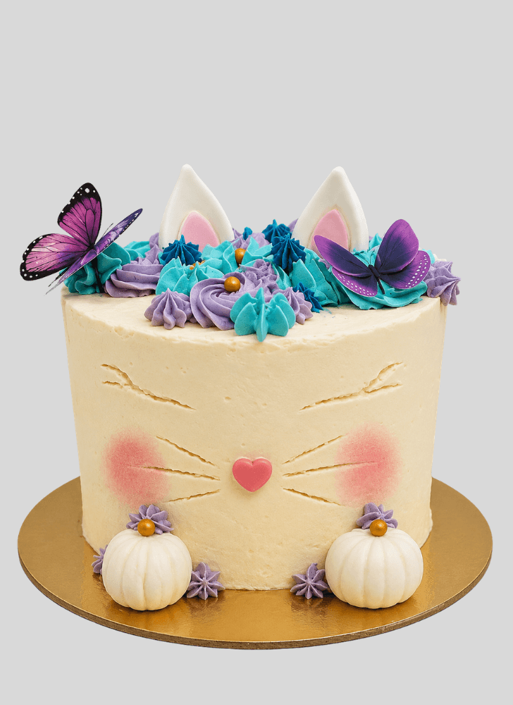 Enthralling Kitten Cake