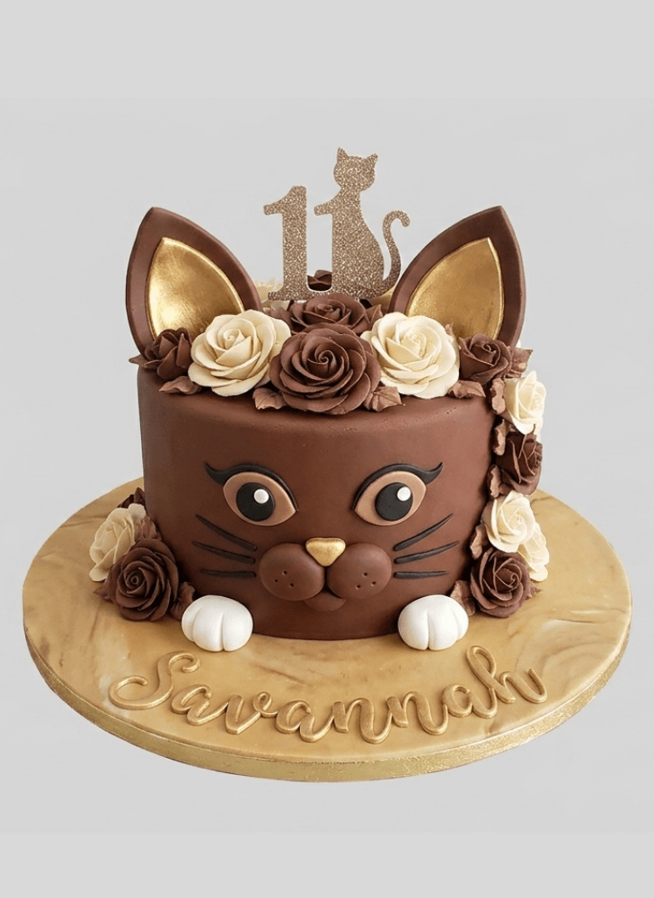 Fetching Kitten Cake