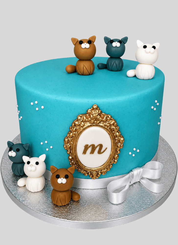 Pretty Kitten Cake