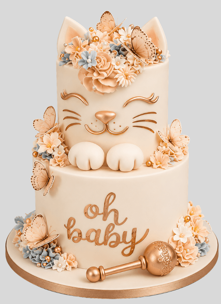 Radiant Kitten Cake