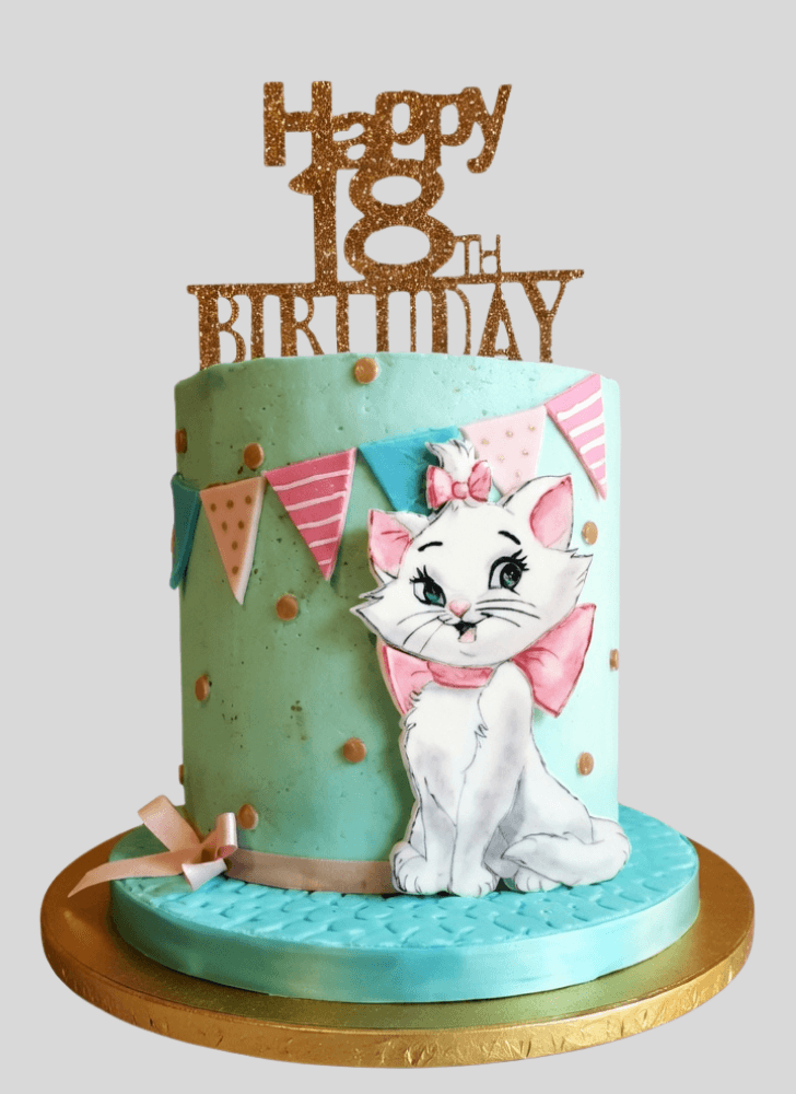 Resplendent Kitten Cake
