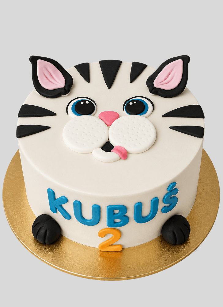 Splendid Kitten Cake