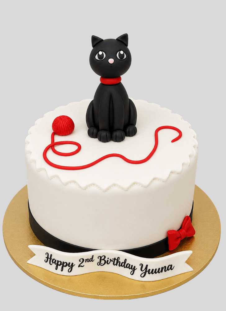 Stunning Kitten Cake