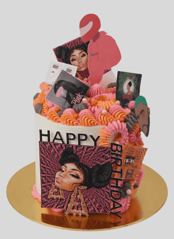 Elegant Nicki Minaj Cake