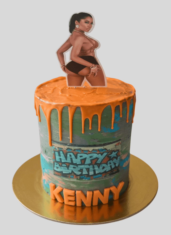 Graceful Nicki Minaj Cake