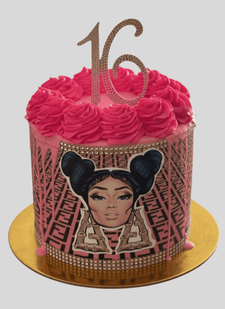 Handsome Nicki Minaj Cake