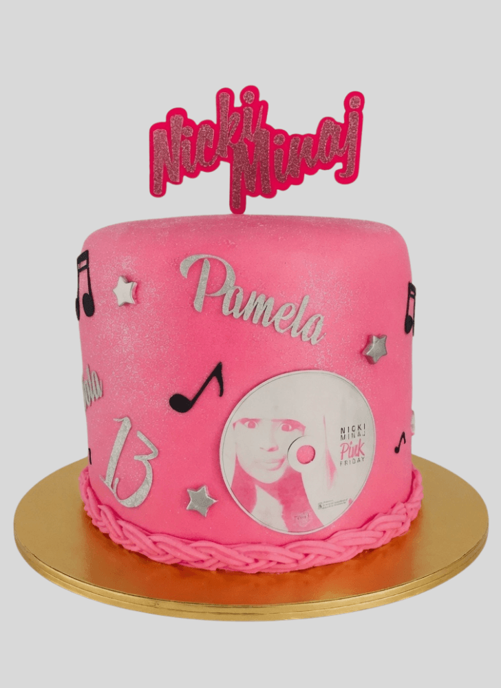 Wonderful Nicki Minaj Cake Design