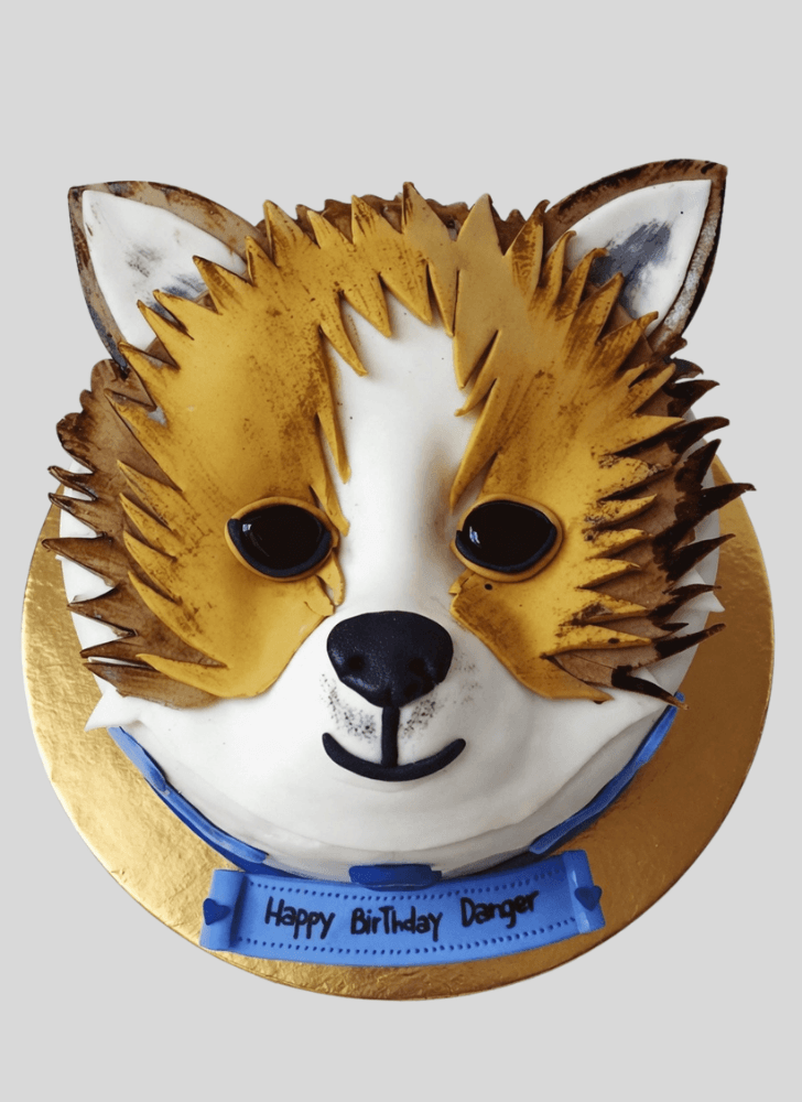 Enthralling Pomeranian Cake