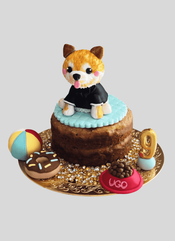 Ravishing Pomeranian Cake