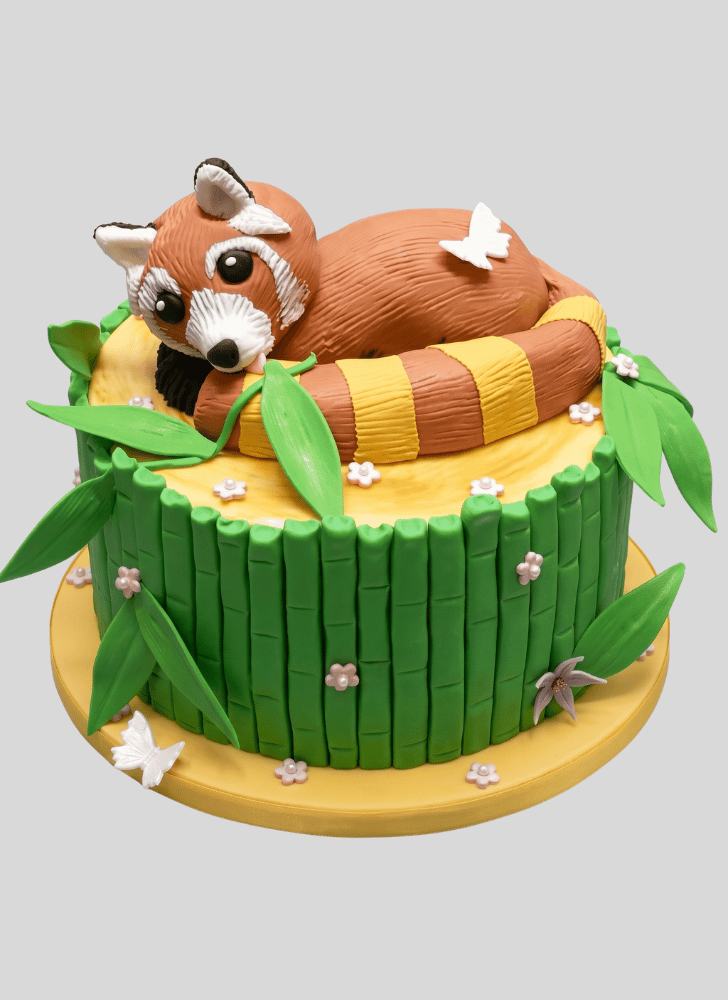 Fair Red Panda Cake