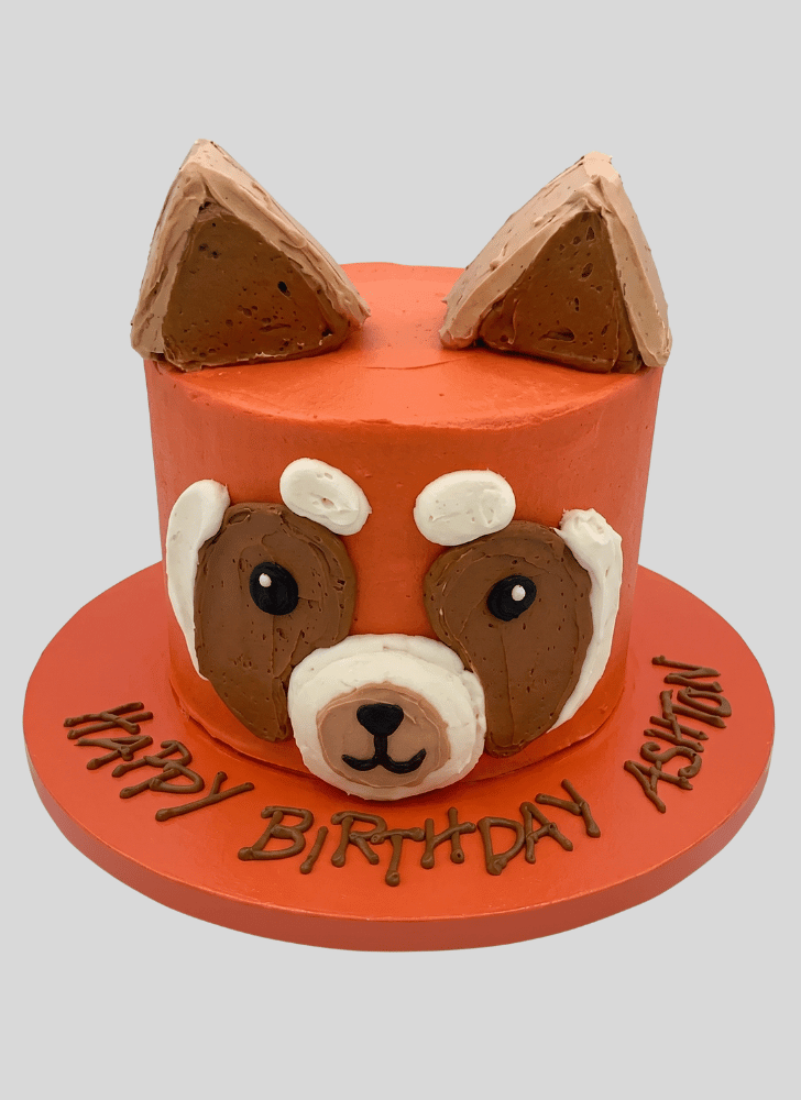 Grand Red Panda Cake