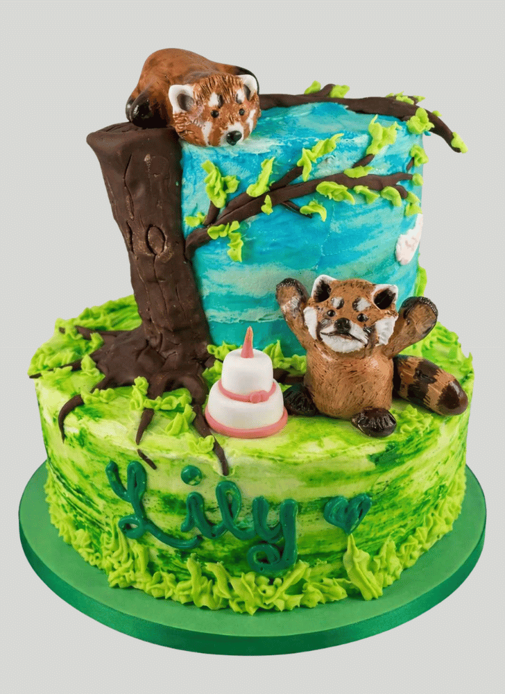 Ideal Red Panda Cake