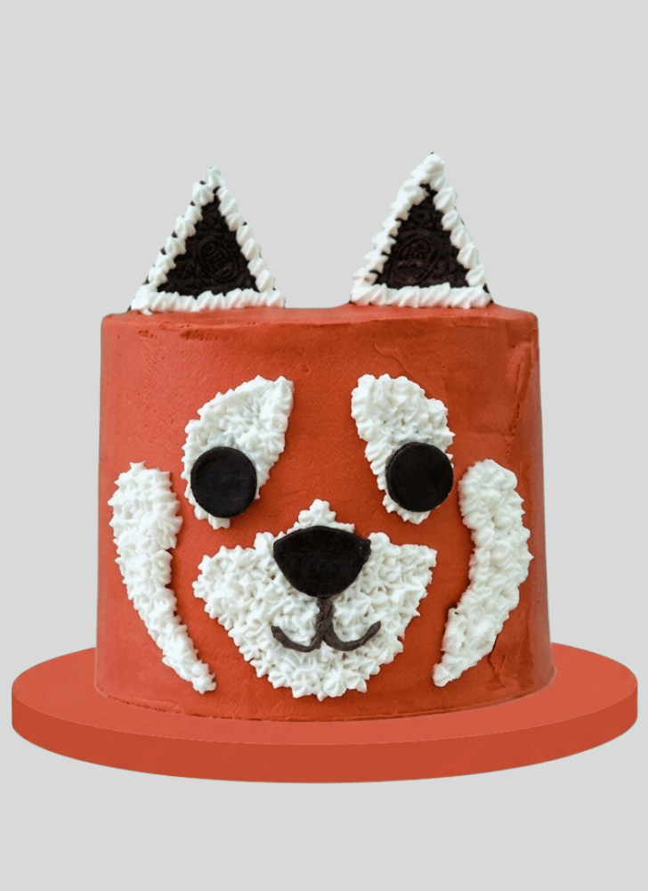 Marvelous Red Panda Cake