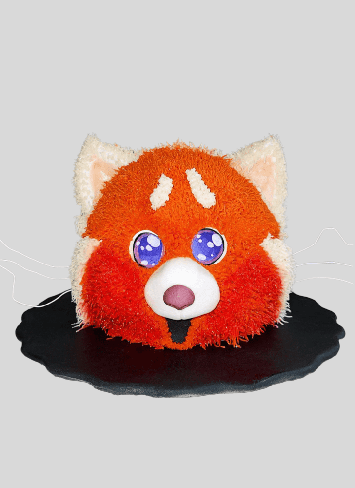 Resplendent Red Panda Cake
