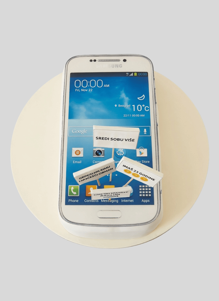 Dazzling Samsung Cake