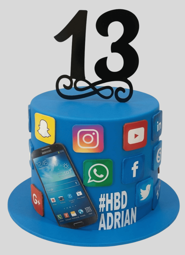 Inviting Samsung Cake