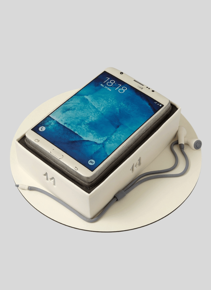 Shapely Samsung Cake