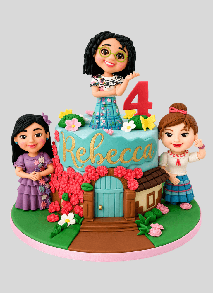 Admirable Encanto Cake Design