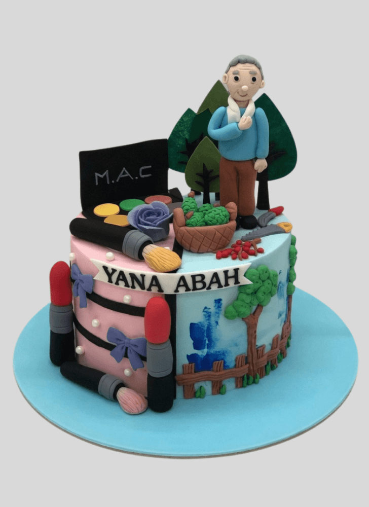 Handsome MAC Cake
