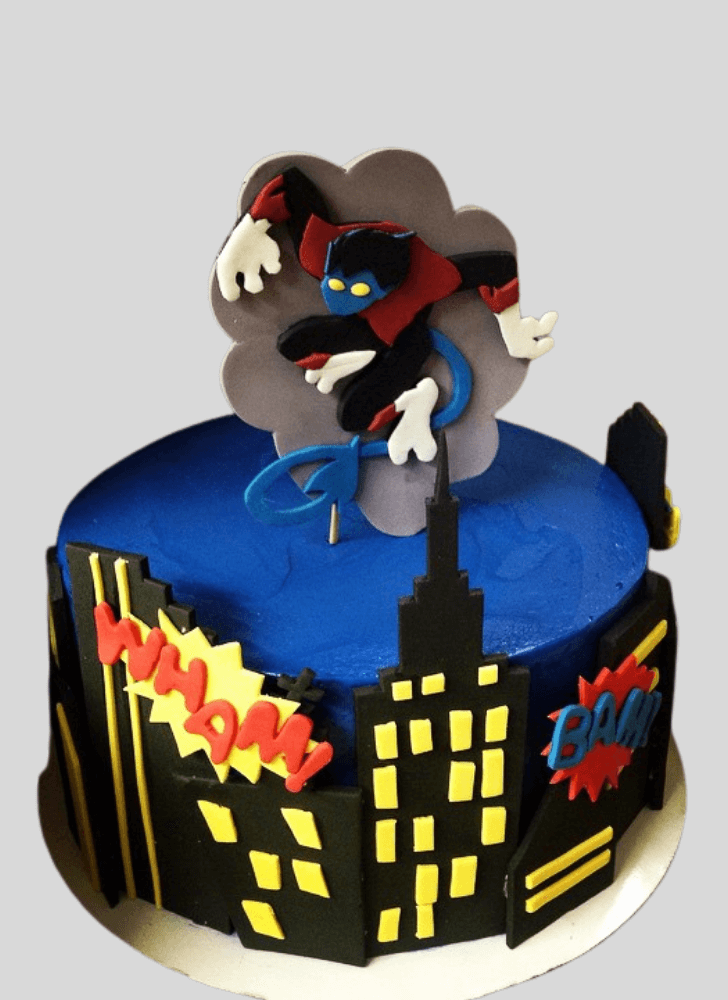 Alluring Nightcrawler Cake