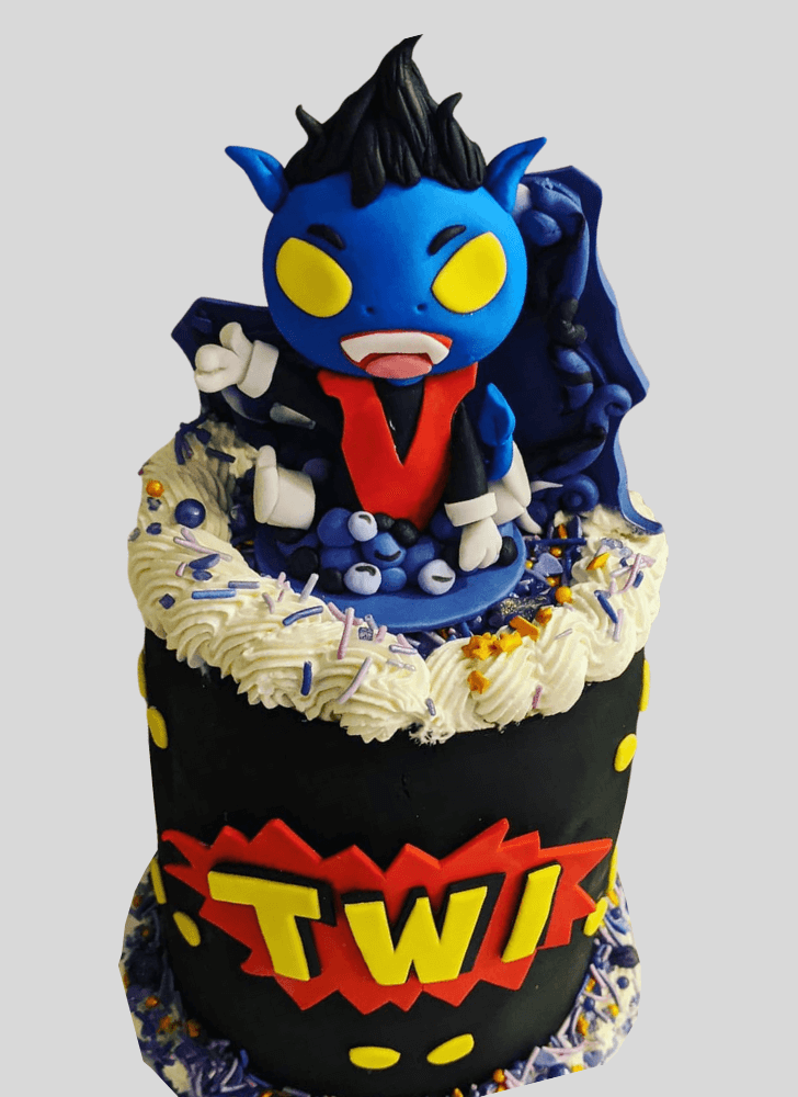 Bewitching Nightcrawler Cake