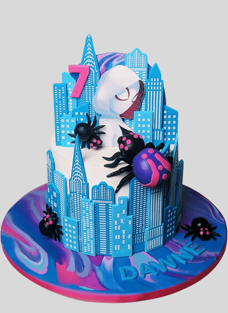 Appealing Spider-Verse Cake