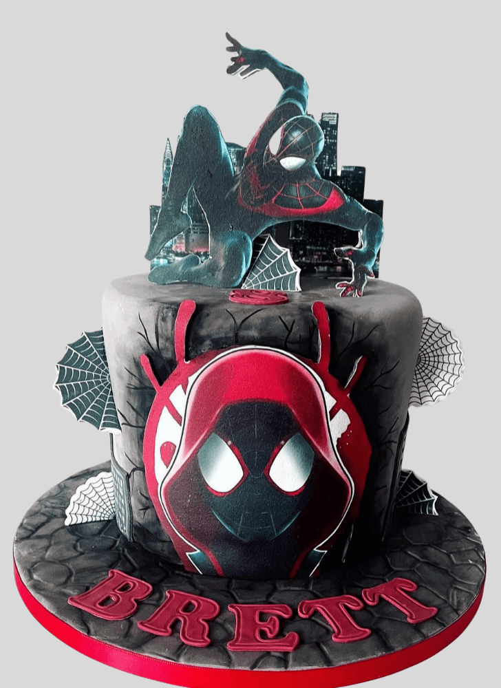 Captivating Spider-Verse Cake